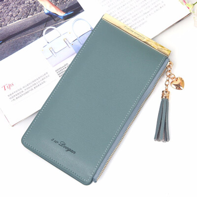 

LADIES Multi card wallet female long card bag PU leather large capacity card clip bank card bag
