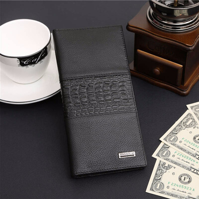

Wallet Men Credit Card Cell Phone Pocket Wallet Men Coin Pocket Interior Zipper Pocket Photo Holder Card Holder