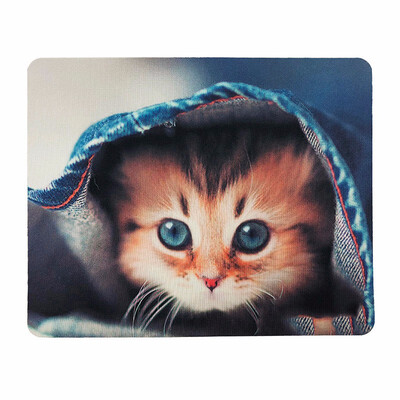 

Mouse Pad Anti-slip PC Computer Gaming Natural Rubber Cute Cat Mousepad 2126cm Gamer Mouse Mat