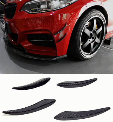 

E Style Carbon fiber Front Spoiler Splitter Canard Fit For BMW F22 -Sport