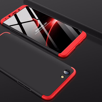

Goowiiz Phone Case For OPPO R15R15 DreamRealme 1F7 Youth Fashion Color collision 360 Degree Coverage PC Protection