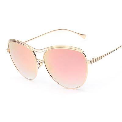 

FEIDU Retro Oval Sunglasses Women Brand Designer Round Circle Sun Glasses High Quality Goggles Eyewear Oculos De Sol Feminino