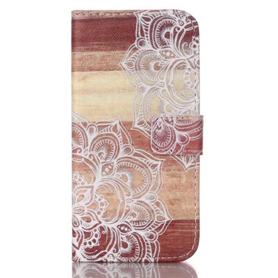 

MITI Flower Card Wallet Leather Case For iPhone 6 4.7inch Flip Cover With Card Stand Holder Phone