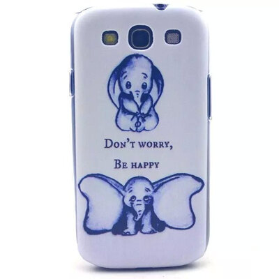 

MITI cute comics Design hard transparent clear Skin Cover Case for samsung galaxy s3