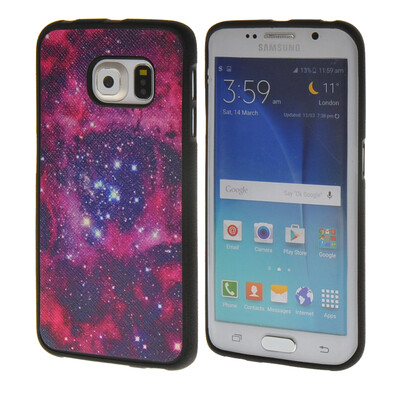 

MOONCASE Cute Fashion Pattern Soft Flexible Silicone Gel TPU Skin Shell Back Case Cover for Samsung Galaxy S6 Edge