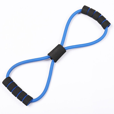 

8 Type Muscle Chest Expander Rope Fitness Exercise Yoga Resistance Bands Tubes