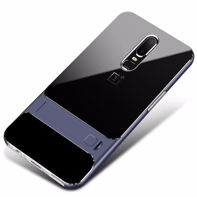 

Goowiiz Phone Case For OnePlus 3T55T6 Fashion Slim Shockproof Silicone TPU PC Hard Bracket