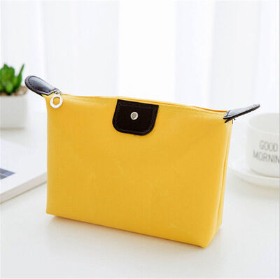 

Laser Purse Pencil Case Cosmetic Makeup Bag Holographic Hologram Zipper Coin Bag