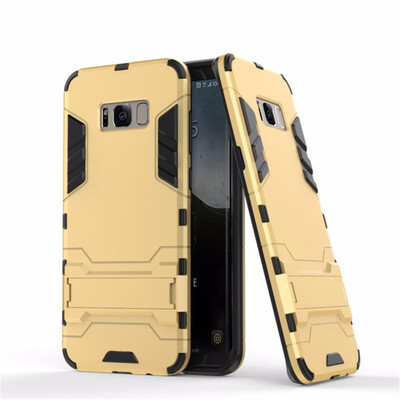 

WIERSS Shockproof Hard Phone Case for Samsung Galaxy S8 G950 G950F G950N S8 plus G955 G955F Combo Armor Case Back Cover Fundas
