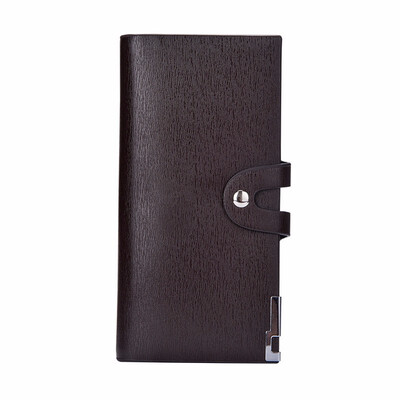 

British wallet long mens Leather Wallet multi Clip Wallet young hand bag