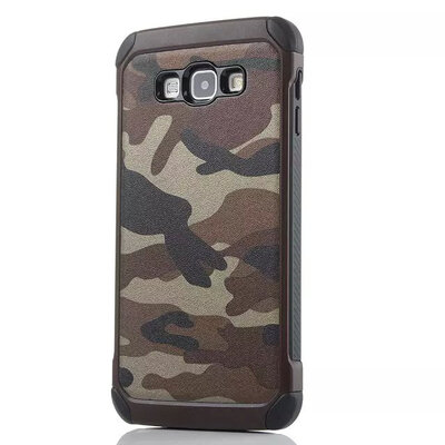 

мити Samsung Galaxy a800 случаях популярных камуфляж A8 2 в 1 стиле роскошных натуральной кожи телефон прикрытие для Samsung A8 высокого качества.