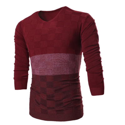 

Zogaa New Mens Sweater Fashion V-neck