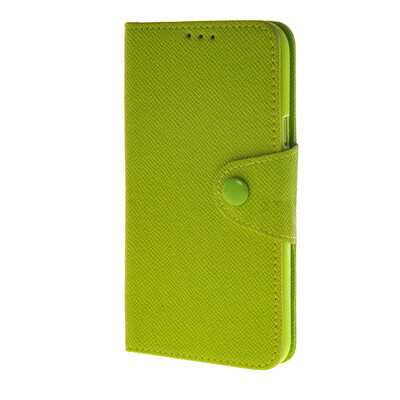 

MOONCASE Leather Side Flip Wallet Card Slot Pouch Stand Shell Back Case Cover for Samsung Galaxy E5 Green