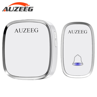 

Wireless Home Doorbell 1000Feet Remote Control Plug-in Doorbell 36 Electronic Door bell Chime 1 Push Button1 Receiver