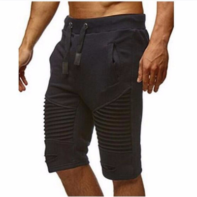 

2018 Mens Shorts Clothing Brand Solid Color Compression Male Shorts Men Fashion Men Short Summer Sweatpants Size XXXL