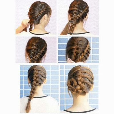

Women Fashion Hair Styling Clip Stick Bun Maker Braid Tool Hair Accessories