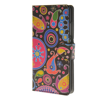 

MOONCASE Flower style Leather Wallet Flip Card Slot Stand Pouch чехол для Huawei Ascend P8 lite A08