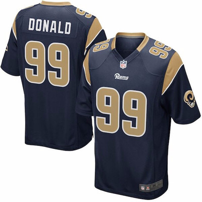 

Mens Los Angeles Rams Todd Gurley Navy Game Jersey