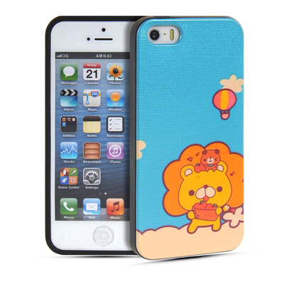 

MOONCASE Акварель Искусство Мягкие гибкие силиконовый гель ТПУ Оболочка задняя крышка чехол для Apple IPhone 5 / 5S