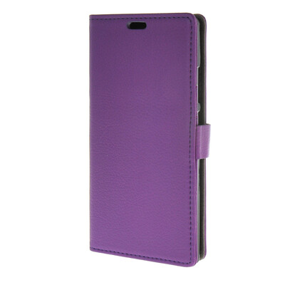 

MOONCASE Case for BLU Life 8  Flip Leather Wallet Pouch Card with Kickstand Case Cover Purple