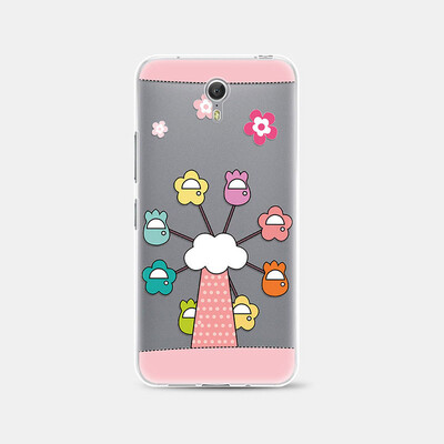 

MOONCASE Ультра-тонкий прозрачный ТПУ мультфильм футляр для Lenovo ZUK Z1