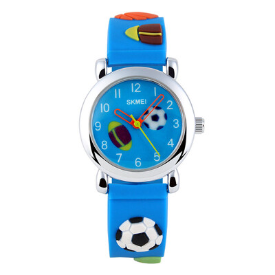

SKMEI 1047 Childrens Lovely Design 3D Cartoon Pattern Silicone Band Wrist Watch