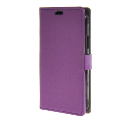 

MOONCASE Litch Skin Flip Leather Wallet Card Slot Stand Back чехол для Samsung Galaxy S6 Active G890 Purple