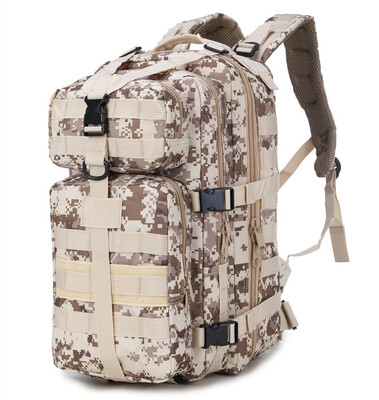 

Increased 3P Attack Arrival Backpack Army Fans Backpack Waterproof CS Camouflage Pack 35L