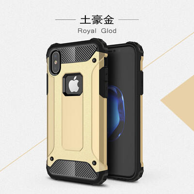 

Goowiiz Phone Case For Iphone 78X King Kong Armor Fashion Bumper PC TPU Prevent falling