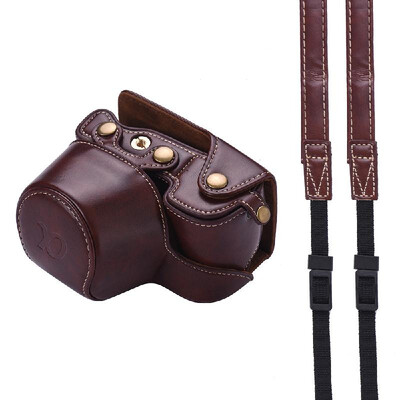 

PU Leather Camera Strap Shoulder Neck Belt Quick Sling for Sony A6500 A6300 A6000 A5100 A5000 for Fujifilm X30 X70 X100 X100F X100