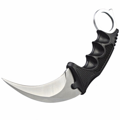 

CS GO Counter Strike Claw Knife Hunting Knives camping Stainless steel colorful knife Machete