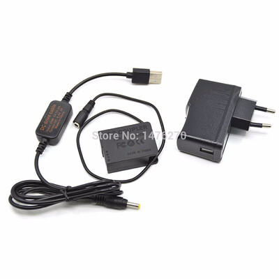 

Power bank USB cableDMW-DCC8 BLC12 BLC12E dummy battery for Lumix DMC-GX8 FZ1000 FZ300 FZ200 G7 G6 G5 G80 G81 G85 GH2 GH2K GH2S