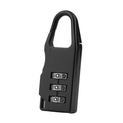

Mini 3 Digit Combination Security Safe Travel Suitcase Luggage Password Padlock