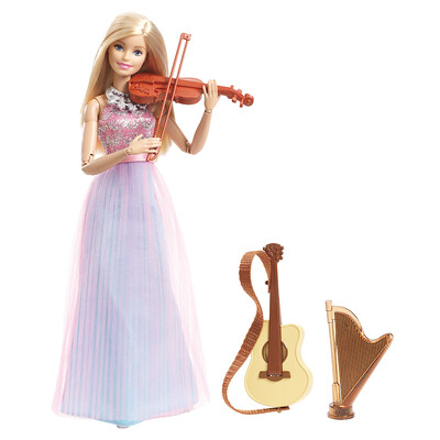 

Барби (Barbie) кукла девочка игрушка подарок скрипачка DLG94