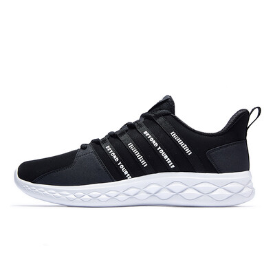 

Jordan mens shoes running shoes leather surface breathable lightweight casual shoes men XM3580227B black white 44