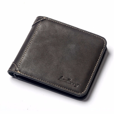 

Shozafia Wallet Short Mens chamois leather Vintage Clutch Bag