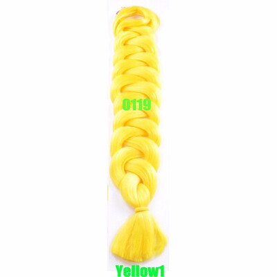 

Jumbo Braids Synthetic Braiding Hair 23 Color Available 165g 41 Inch Hair Extension Pink Blue Green 1pce