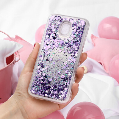 

Akabeila Cover for Samsung Galaxy J5 2017 EU Case Soft Mirror Dynamic Glitter Phone Protector Cover Shell J530F J530