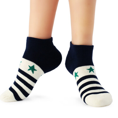 

Розовые носки Япония импортировала звезды полоски Японские спортивные носки синие