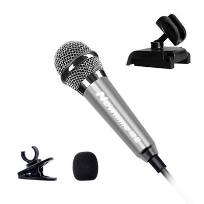 

Newman Newmine NM-610 mobile phone k song condenser microphone microphone mobile phone singing mini mini microphone nobles silver