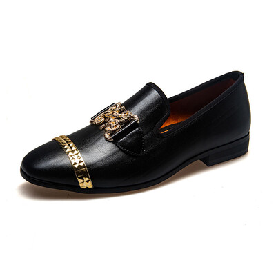 

MeiJiaNa 2018 New Men genuine leather loafers Shoes Handsome Comfortable Brand Men Casual Shoes