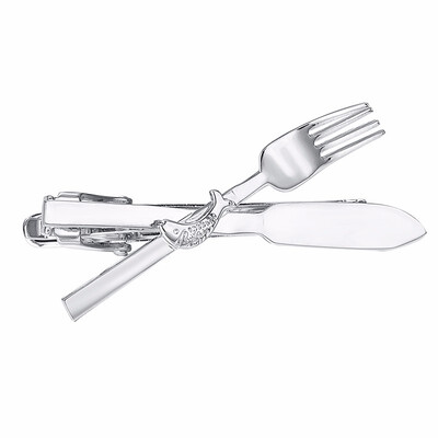 

Yoursfs Silver Tie Bar Set Mens Special Shape Alloy Skinny Tie Clips Pins