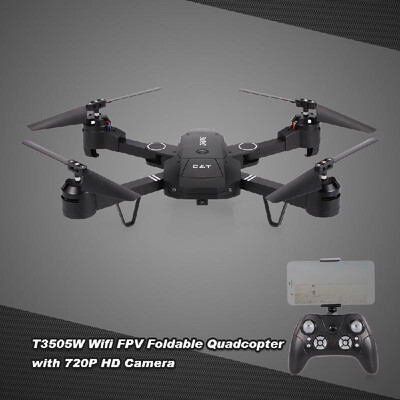 

T3505W Foldable Selfie Drone WIFI FPV RC Quadcopter - RTF