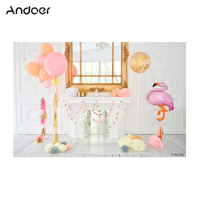 

Andoer 21 15m7 5ft First Birthday Backdrop Cake Balloon Photography Background Baby Kids Photo Studio Pros