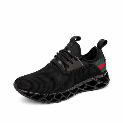 

Onke 2018 Running Shoes For Men Breathable Professional Athletic Sneakers Knit Light Sport Walking Cushioning Blade shoes