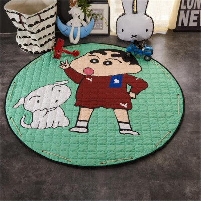 

Cartoon Animals Elephant Lion Bear Rabbit Baby Developing Crawling Play Mats Blanket as Kids Toys Storage Bag Nordic Style Toys