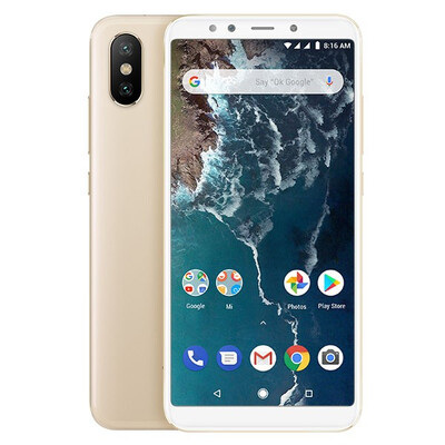 

Global Version Xiaomi Mi A2 4GB 32GB Mobile Phone RAM Snapdragon 660 Octa Core 3010mAh 599" Full Screen Display Dual 200MP