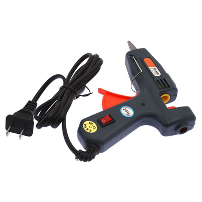 

AC100-240V 20W high Temperature Hot glue gun Heating Tool US plug new