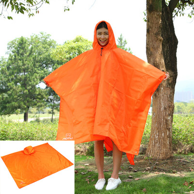 

Outdoor Camping Hiking Backpack Rain Cover One-piece Raincoat Poncho 3 in 1