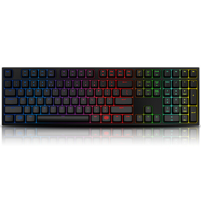 

CoolerMaster Flame Gun MasterKeys Pro L RGB108 Full Color Backplane Механическая игра Клавиатура Черный чайный вал